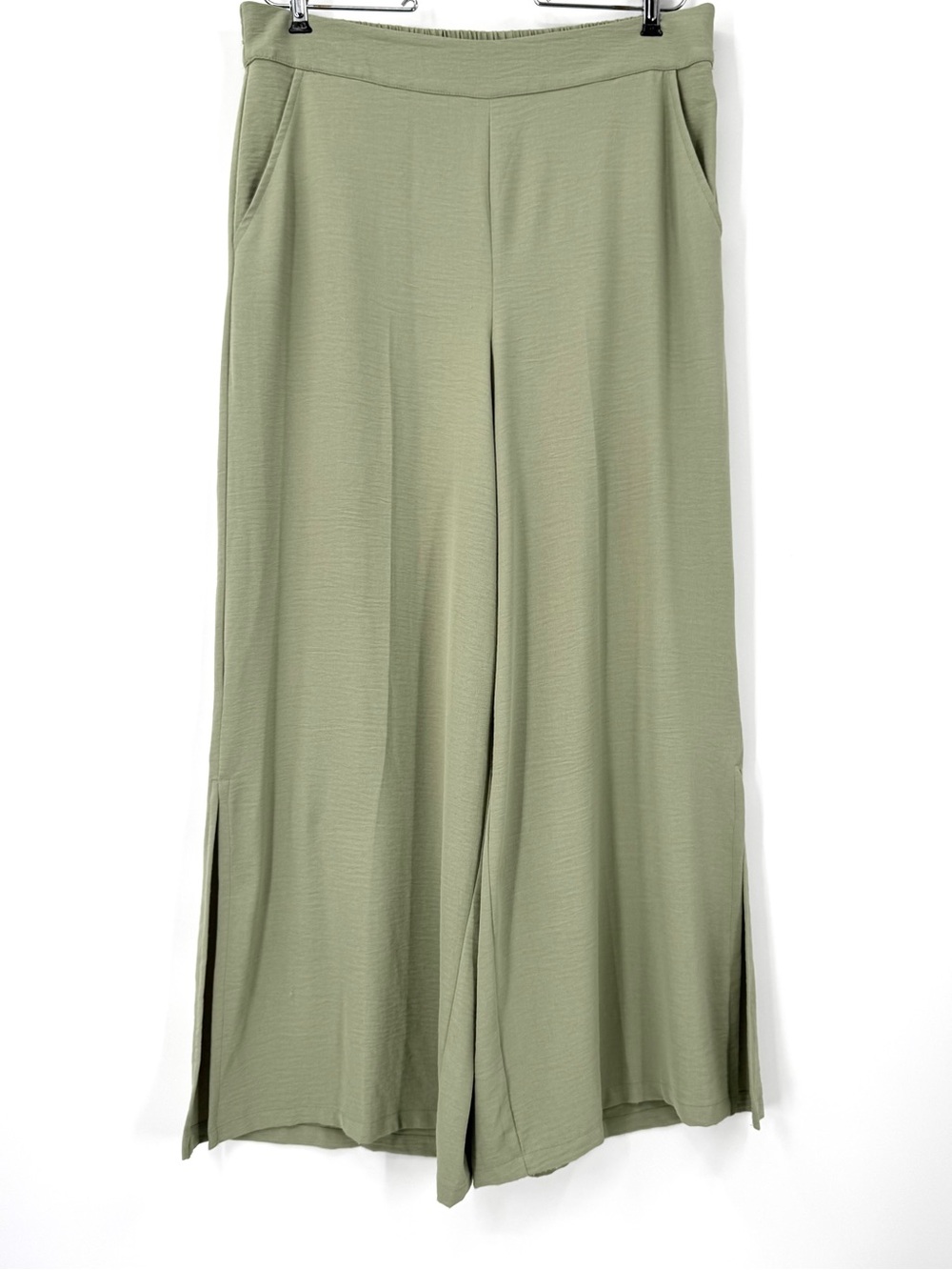Adrianna Papell Airflow Wide Leg & Crop Top 2-Pc. Set - Picture 2 of 13